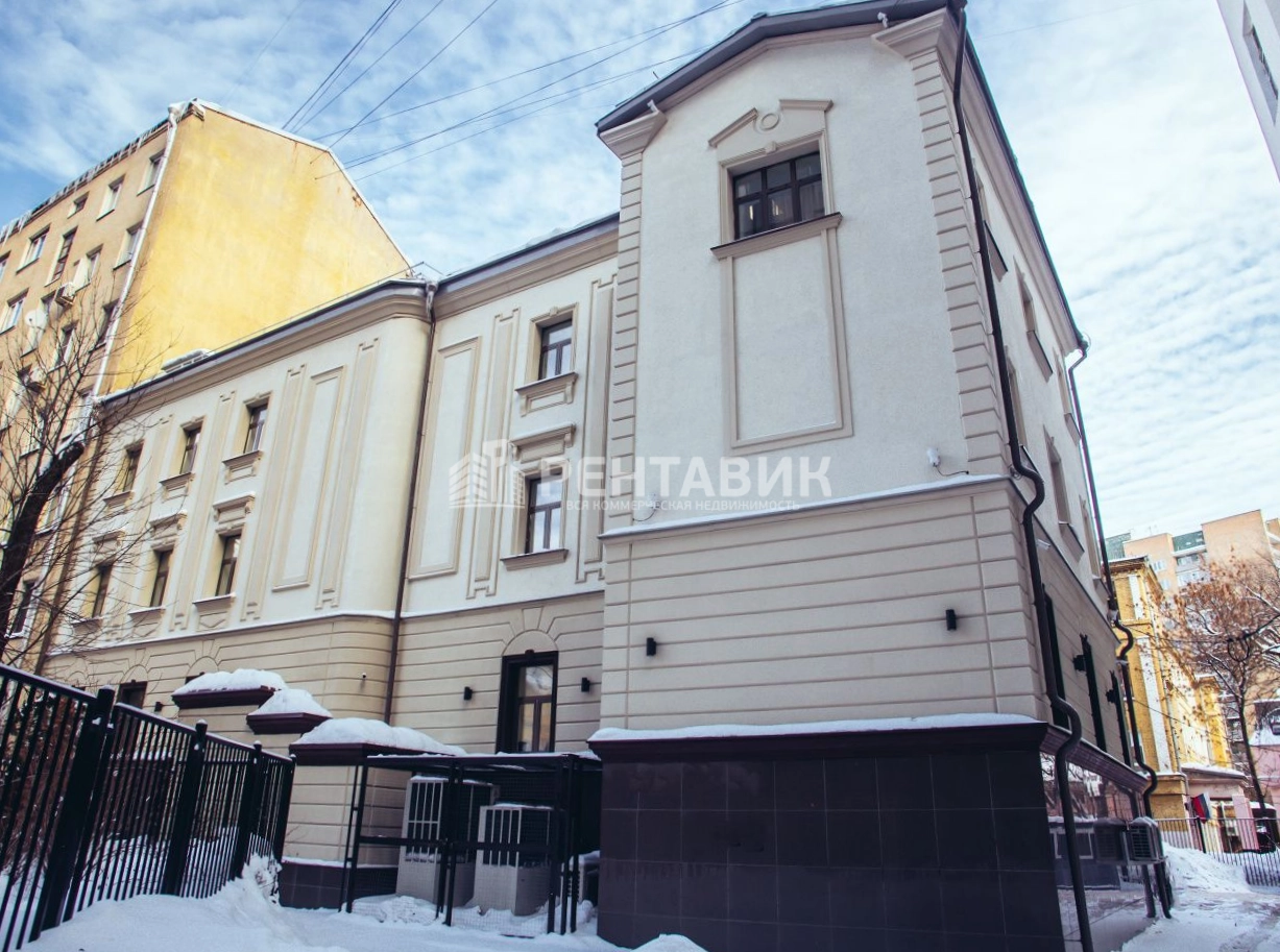 фасад дома, здание по адресу г Москва, Дегтярный пер, д 5 стр 2