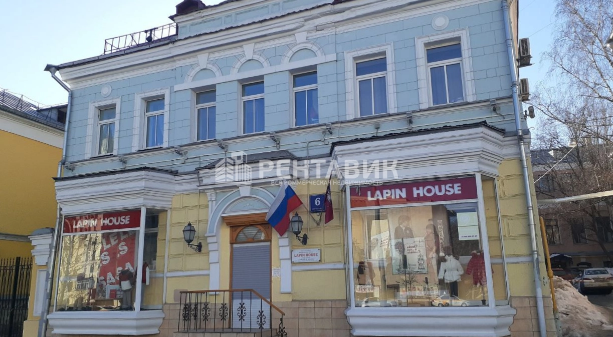 фасад дома, здание по адресу г Москва, ул Садовая-Самотёчная, д 6 стр 2 