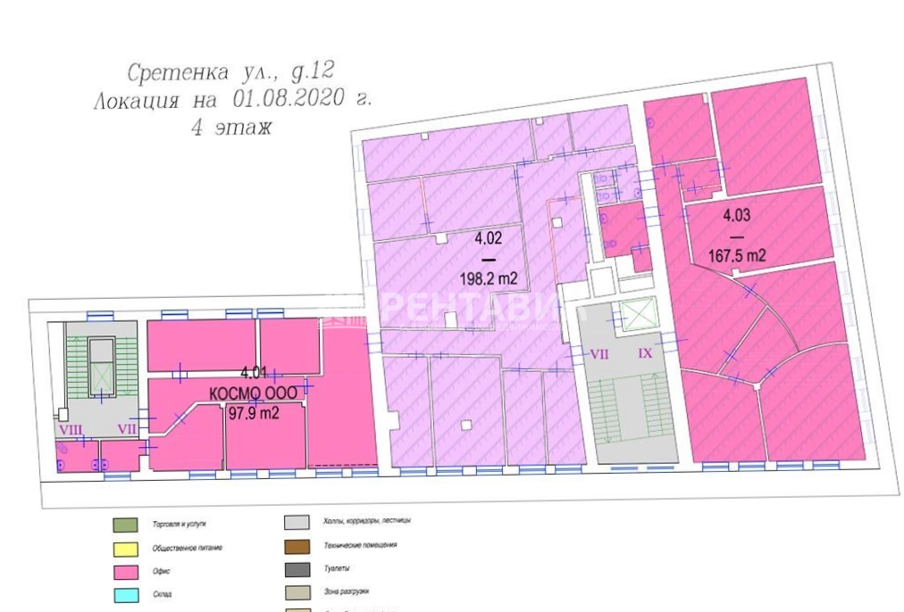 Здание целиком Чайка Плаза 8 площадью 3686 квадратных метров
