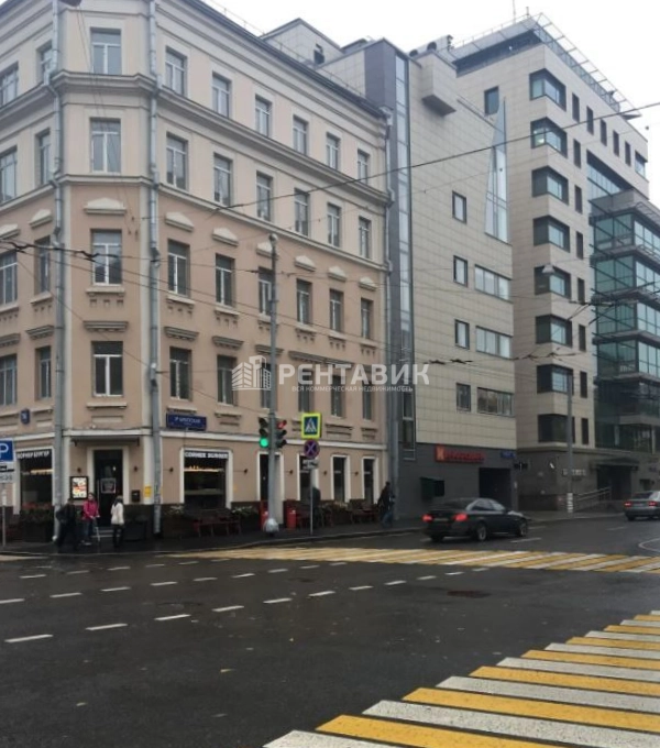 фасад дома, здание по адресу г Москва, ул Большая Грузинская, д 76 