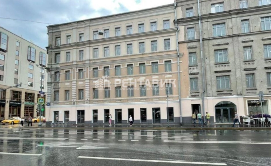 фасад дома, здание по адресу г Москва, ул Большая Грузинская, д 76 