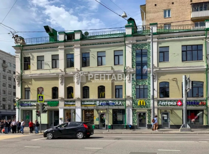 фасад дома, здание по адресу г Москва, ул Верхняя Красносельская, д 38/19 стр 1