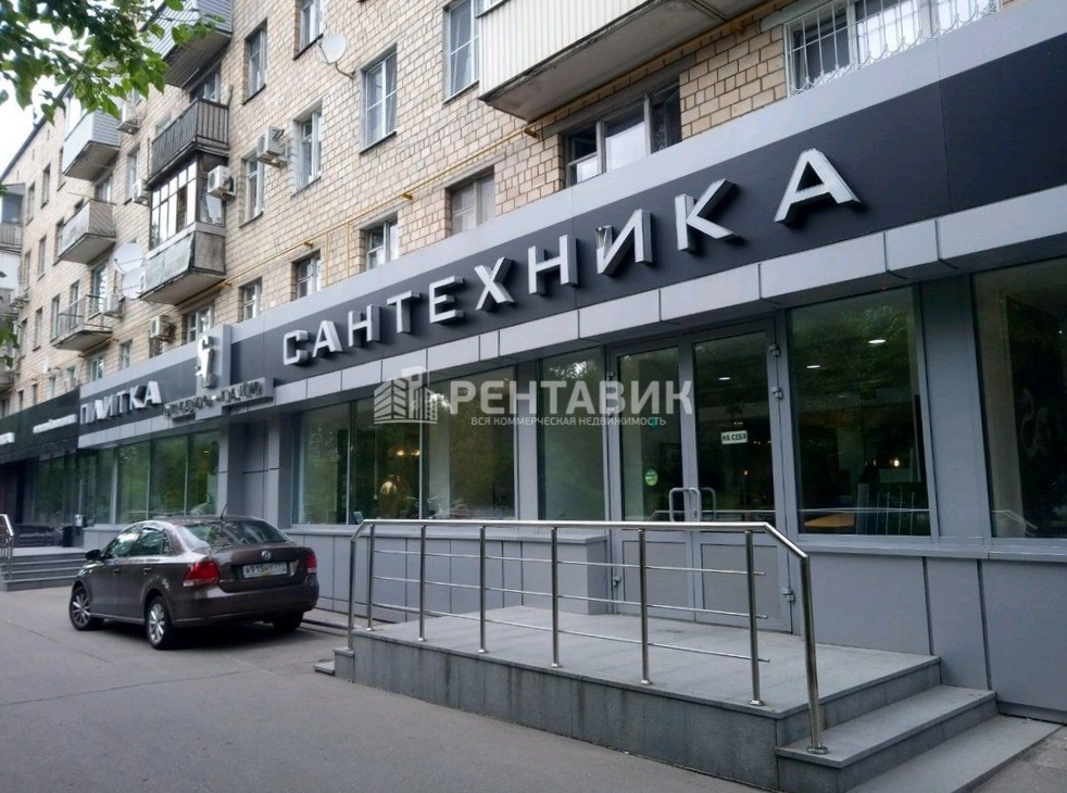 фасад дома, здание по адресу г Москва, Нахимовский пр-кт, д 30/43 