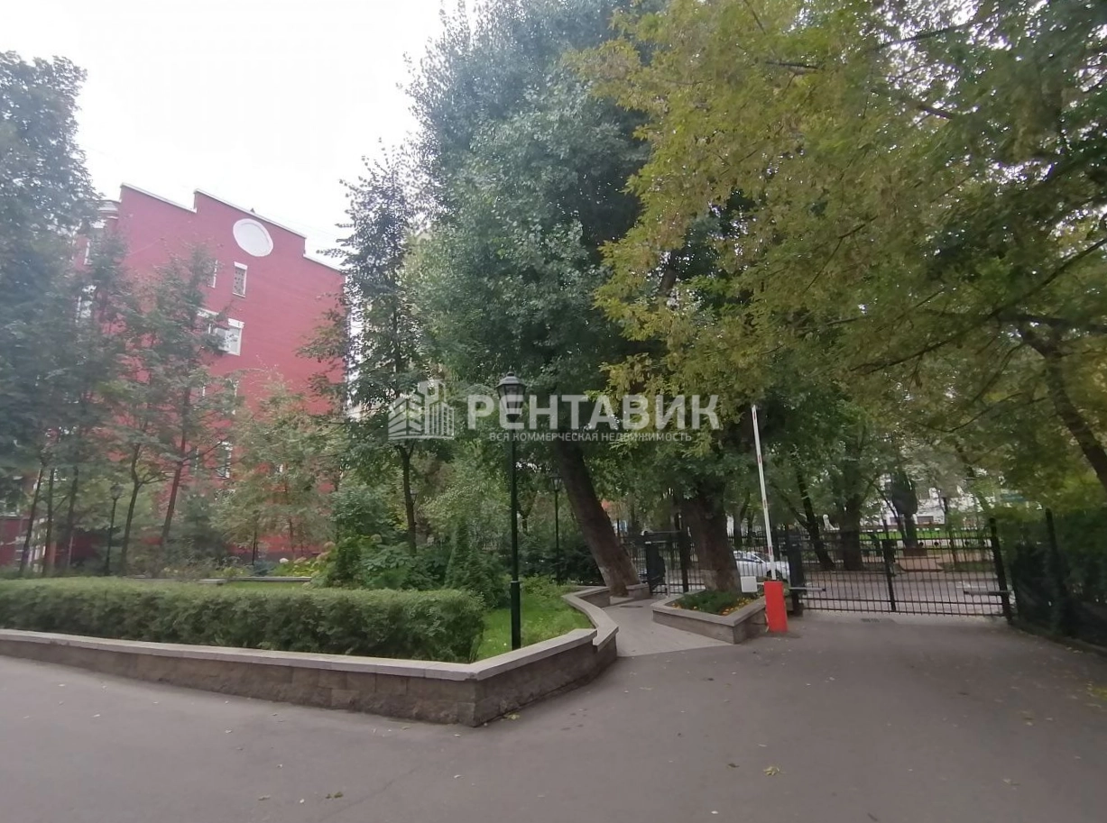 фасад дома, здание по адресу г Москва, пер Сивцев Вражек, д 14