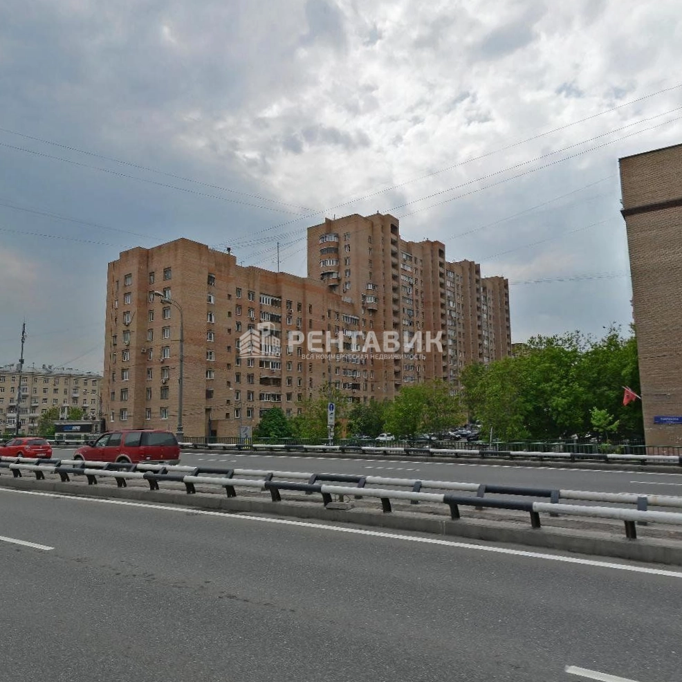 фасад дома, здание по адресу г Москва, ул Краснопрудная, д 13 