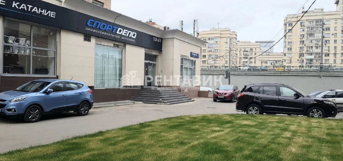 фасад дома, здание по адресу г Москва, ул Краснопрудная, д 13 