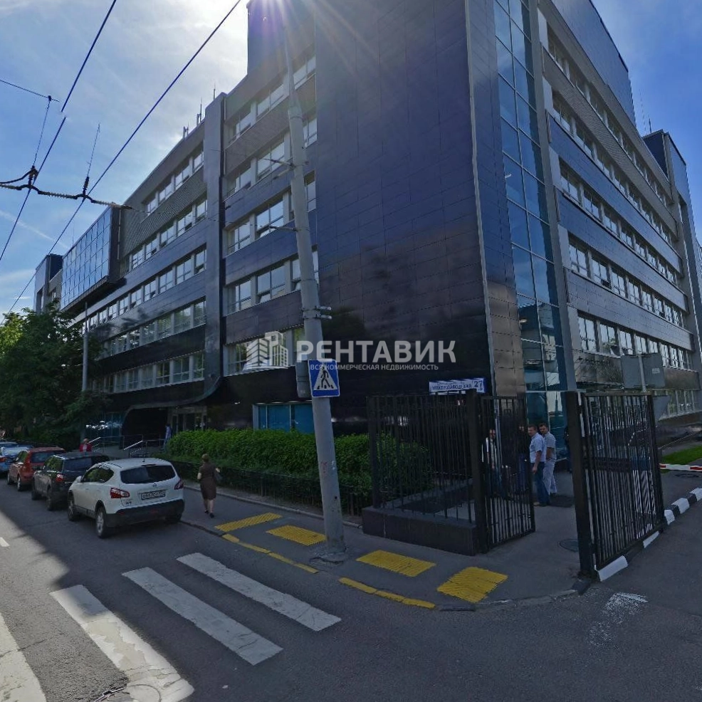 фасад дома, здание по адресу г Москва, ул Электрозаводская, д 27 стр 9