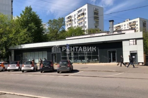 фасад дома, здание по адресу г Москва, ул Авиамоторная, д 6 стр 4 