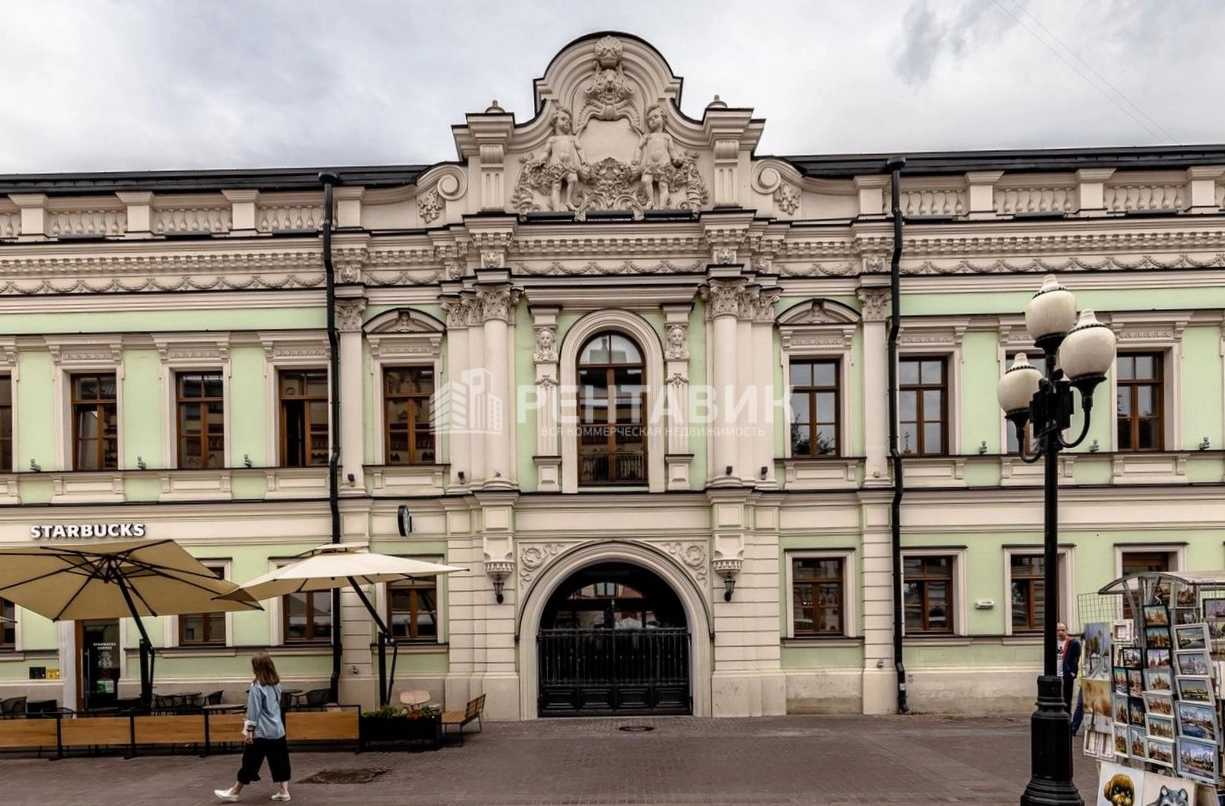 фасад дома, здание по адресу г Москва, ул Арбат, д 39