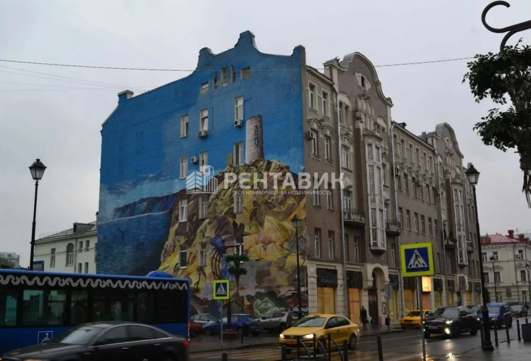 фасад дома, здание по адресу г Москва, ул Покровка, д 44 