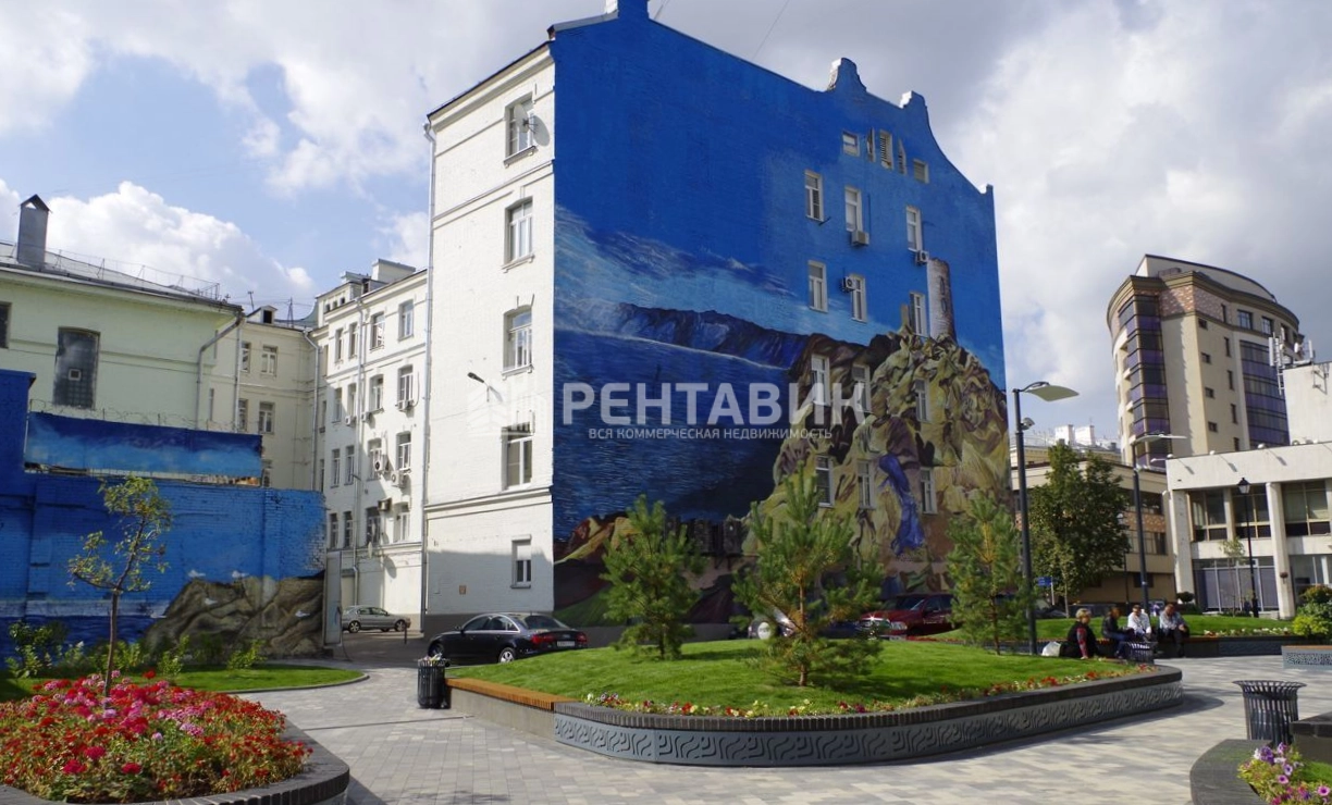 фасад дома, здание по адресу г Москва, ул Покровка, д 44 