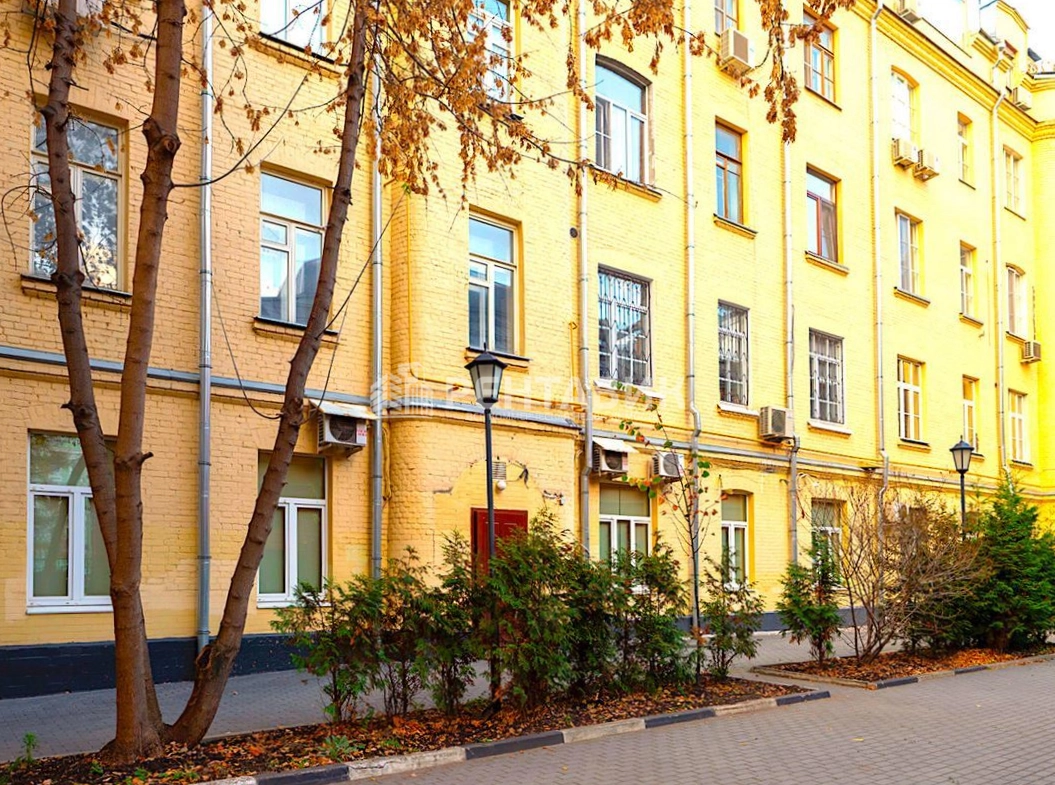 фасад дома, здание по адресу г Москва, пер Козихинский М., д 16/3