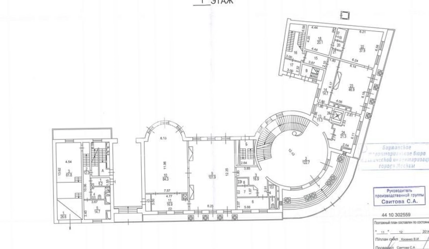 Здание целиком Villa Arbat площадью 3715 квадратных метров