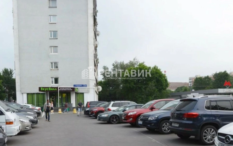 фасад дома, здание по адресу г Москва, пр-кт Андропова, д 21 