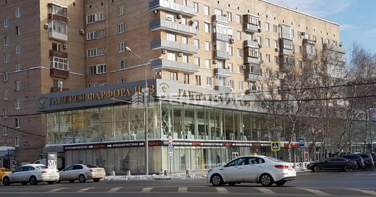 фасад дома, здание по адресу г Москва, Кутузовский пр-кт, д 17