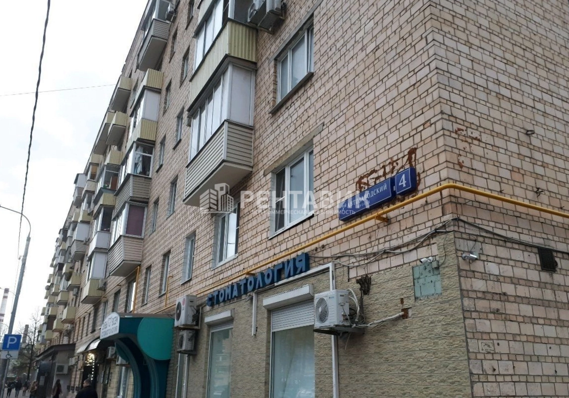 фасад дома, здание по адресу г Москва, 3-й Автозаводский проезд, д 4