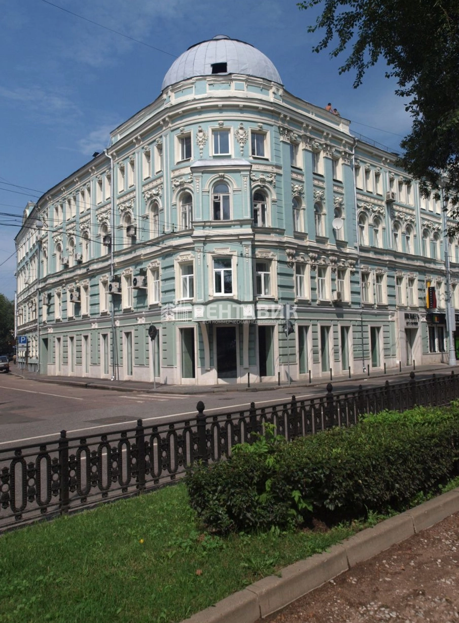 фасад дома, здание по адресу г Москва, ул Бронная М., д 2 стр 1