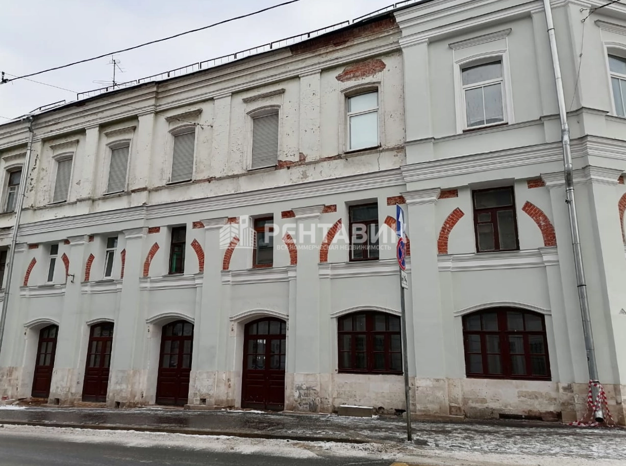 фасад дома, здание по адресу г Москва, Подколокольный пер, д 11-11-1 стр 1 