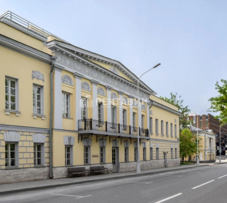 фасад дома, здание по адресу г Москва, Тверской б-р, д 26