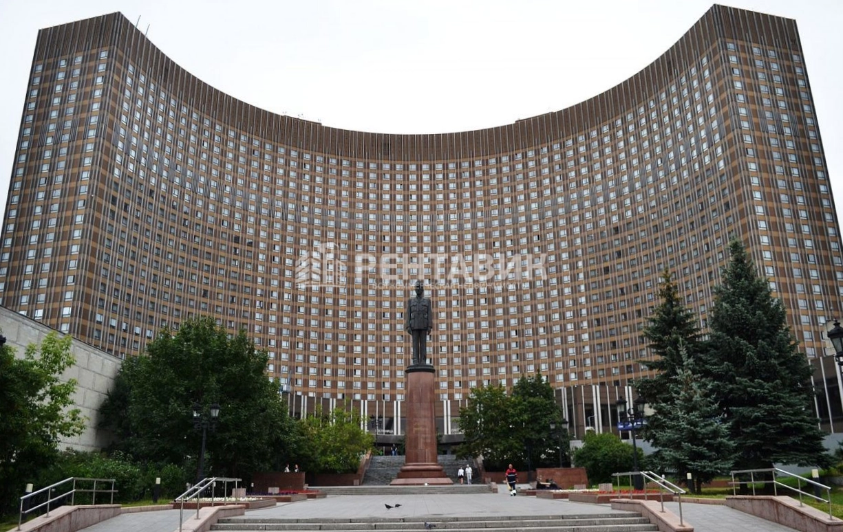 фасад дома, здание по адресу г Москва, пр-кт Мира, д 150