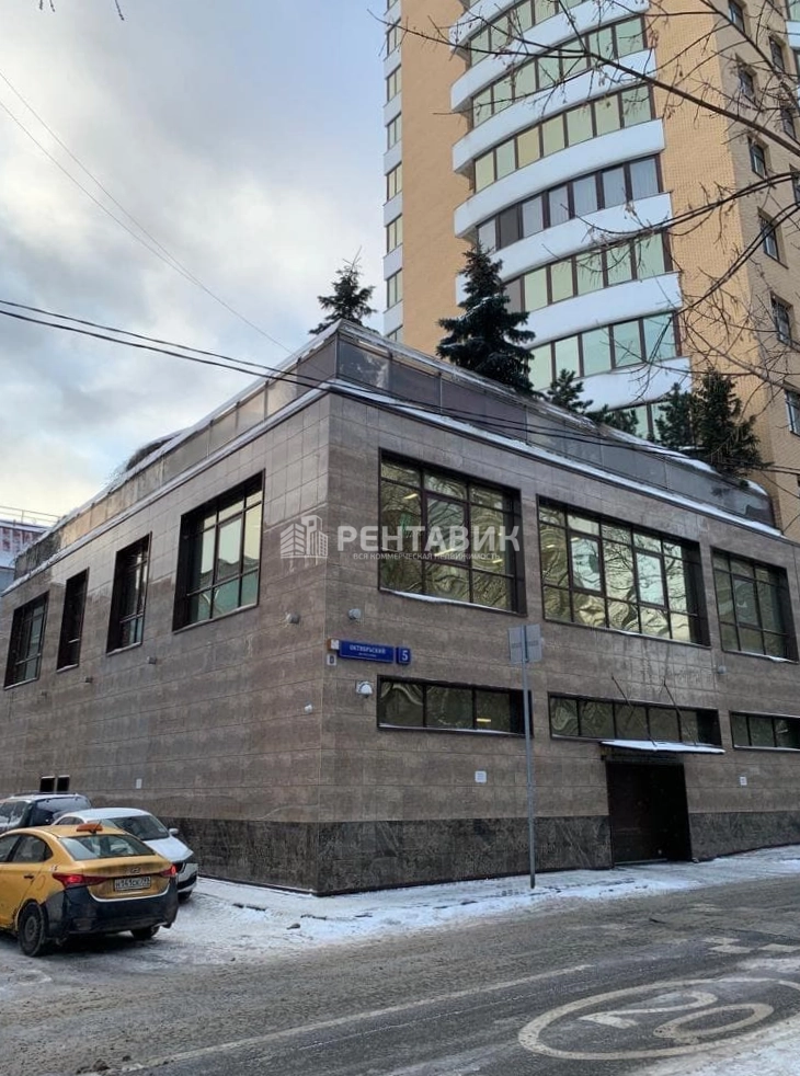 фасад дома, здание по адресу г Москва, Октябрьский пер, д 5
