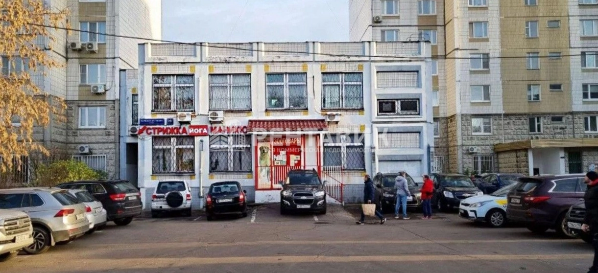 фасад дома, здание по адресу г Москва, ул Маршала Катукова, д 19 к 1 