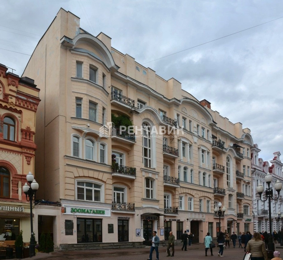 фасад дома, здание по адресу г Москва, ул Арбат, д 30/3 стр 1