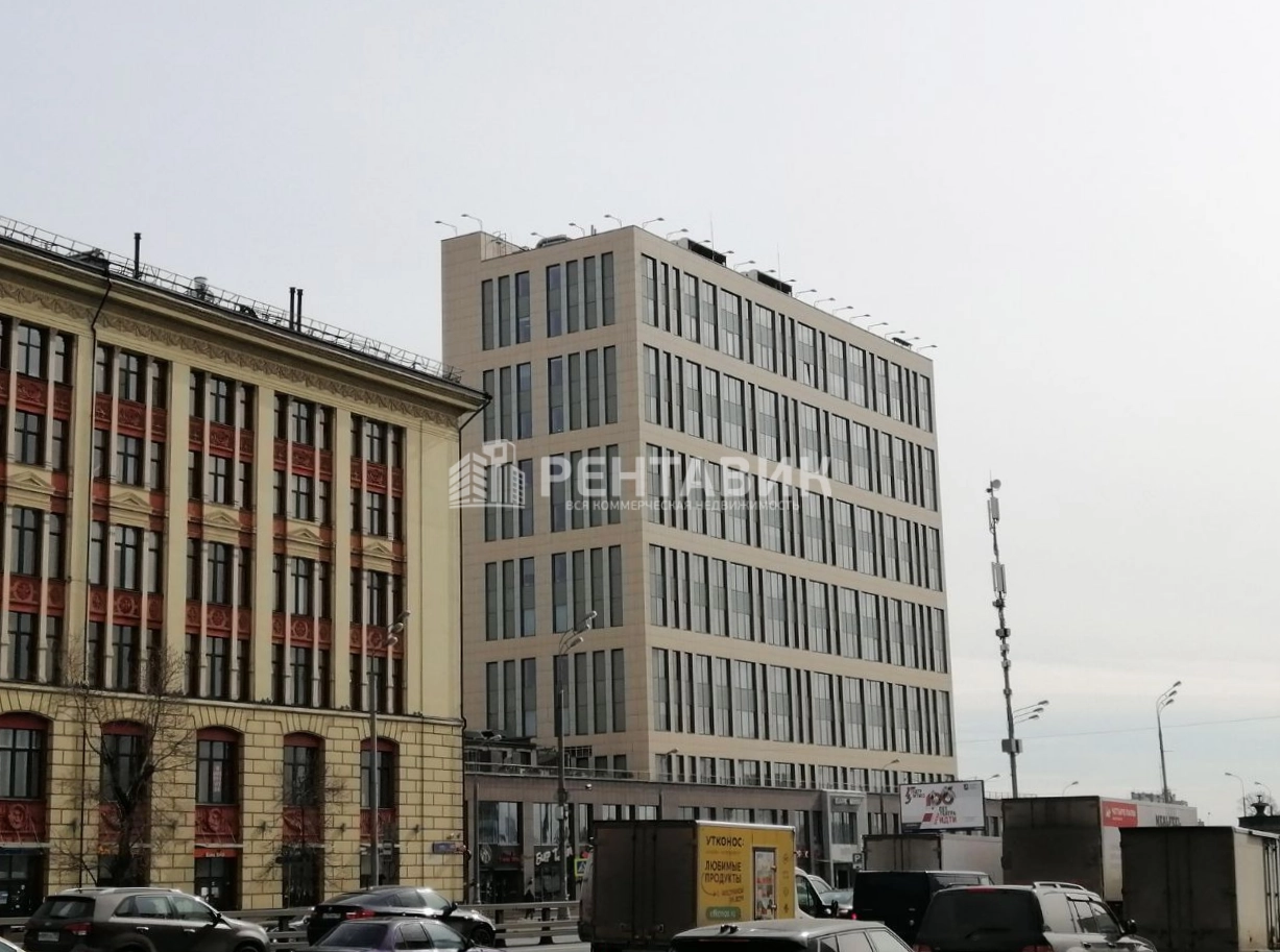 фасад дома, здание по адресу г Москва, пр-кт Мира, д 102 стр 34