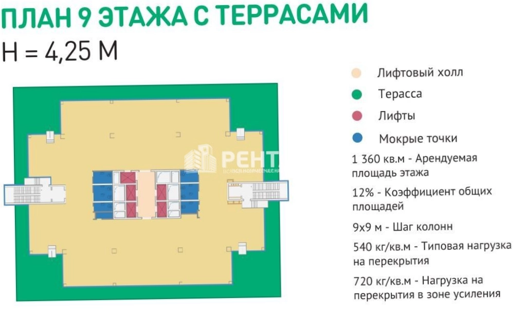 Офис Neopolis площадью 7200 квадратных метров