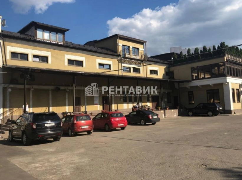 фасад дома, здание по адресу г Москва, 1-й Можайский тупик, д 8А стр 1 
