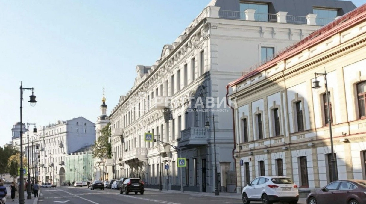 фасад дома, здание по адресу г Москва, ул Солянка, д 7 