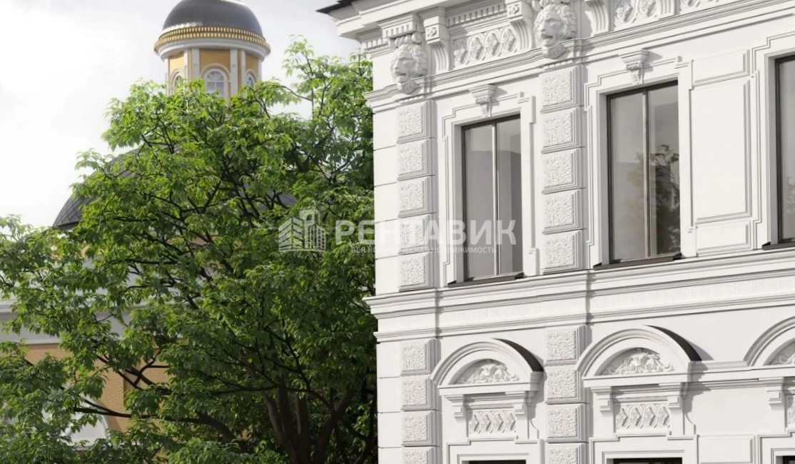 фасад дома, здание по адресу г Москва, ул Солянка, д 7 