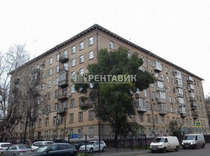 фасад дома, здание по адресу г Москва, ул Донская, д 28