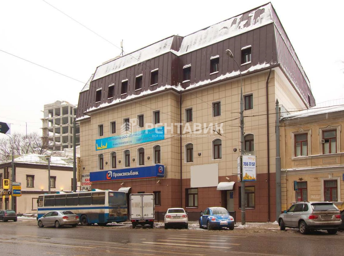 фасад дома, здание по адресу г Москва, ул Долгоруковская, д 21 стр 1