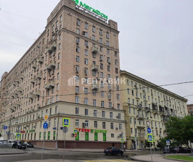 фасад дома, здание по адресу г Москва, пл Победы, д 2 к 1
