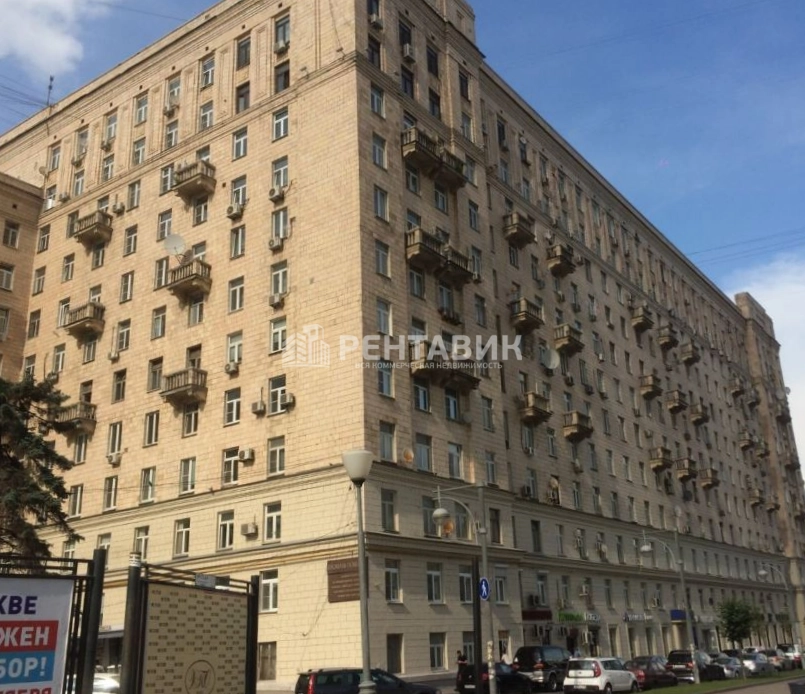 фасад дома, здание по адресу г Москва, пл Победы, д 2 к 1