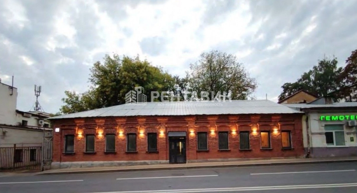 фасад дома, здание по адресу г Москва, ул Электрозаводская, д 35 стр 1