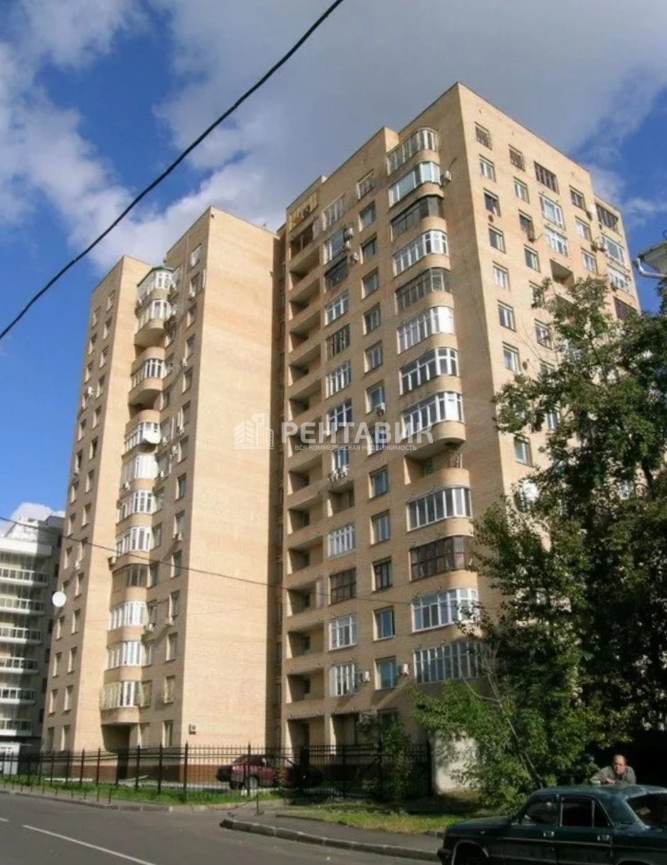 фасад дома, здание по адресу г Москва, 1-й Тружеников пер, д 17