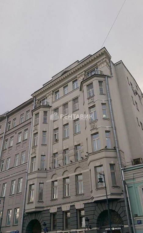 фасад дома, здание по адресу г Москва, ул Малая Дмитровка, д 25 стр 1 