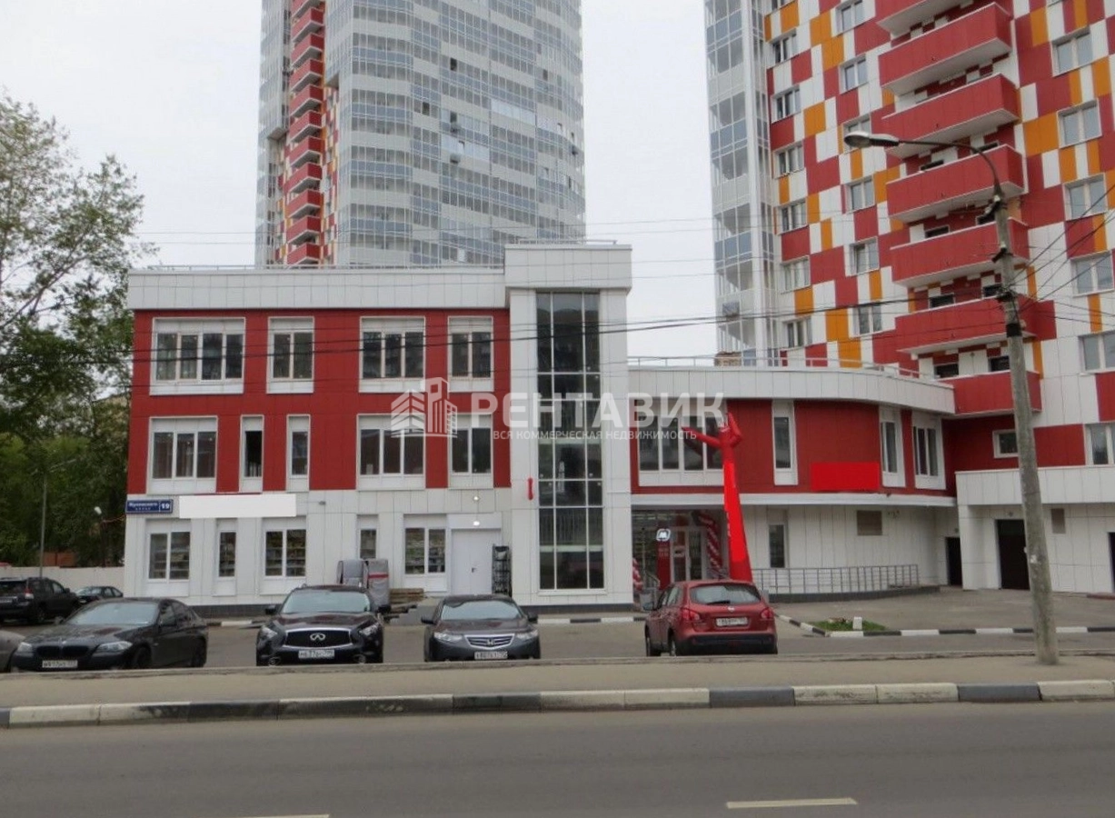 фасад дома, здание по адресу Московская обл, г Красногорск, ул Жуковского, д 19