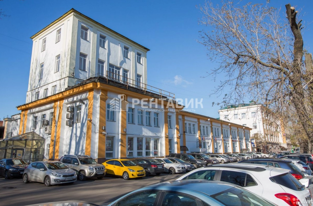 фасад дома, здание по адресу г Москва, Варшавское шоссе, д 36 стр 1