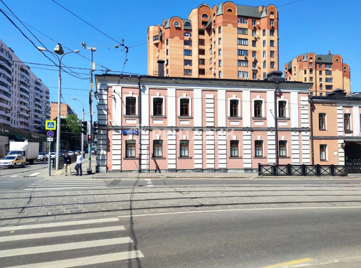 фасад дома, здание по адресу г Москва, ул Тихвинская, д 2 