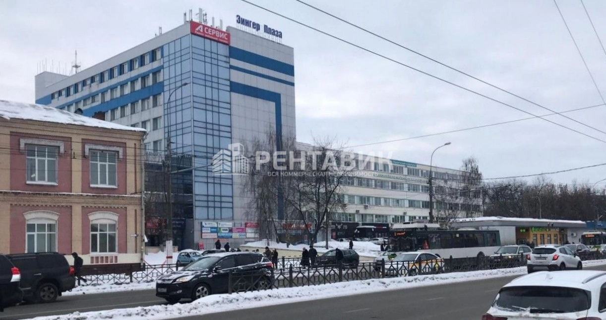 фасад дома, здание по адресу Московская обл, г Подольск, ул Комсомольская, д 1