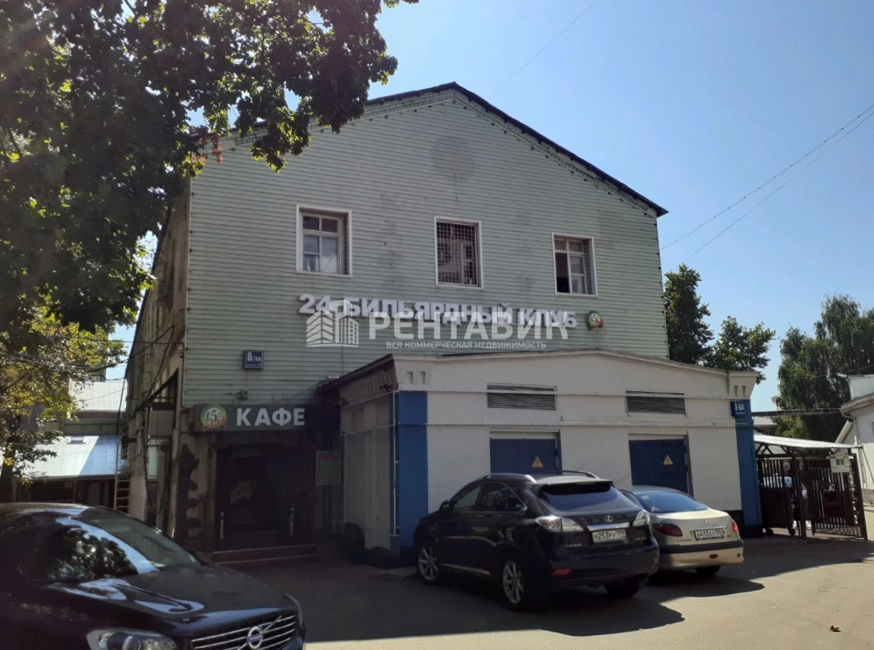 фасад дома, здание по адресу г Москва, ул Казакова, д 8 стр 3