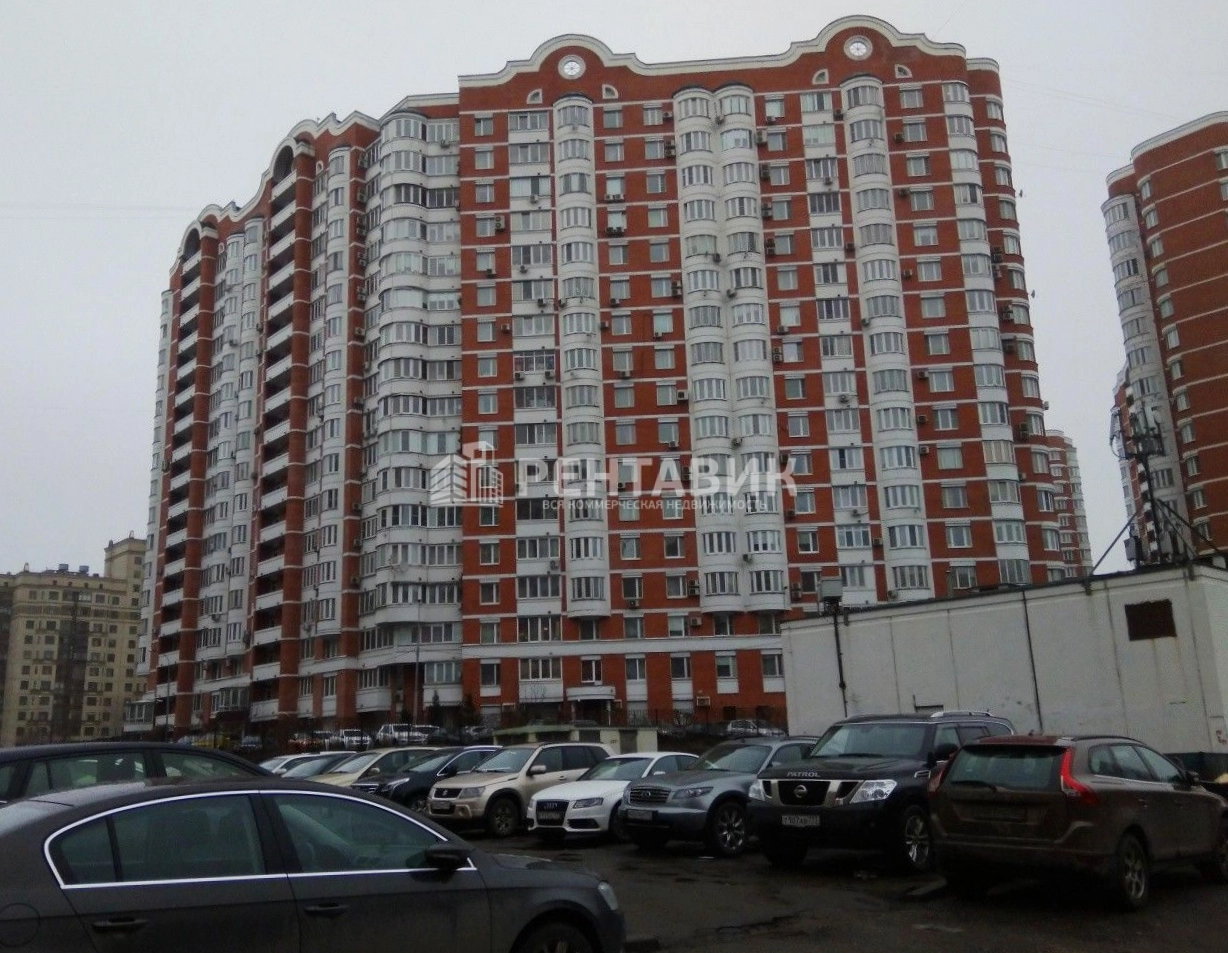 фасад дома, здание по адресу г Москва, Мичуринский пр-кт, д 11 к 1