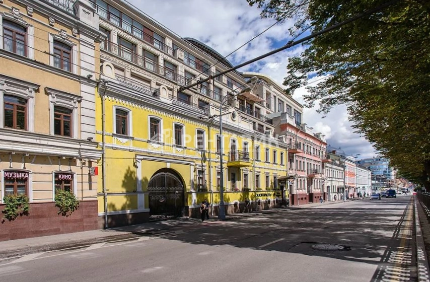 фасад дома, здание по адресу г Москва, Петровский б-р, д 21