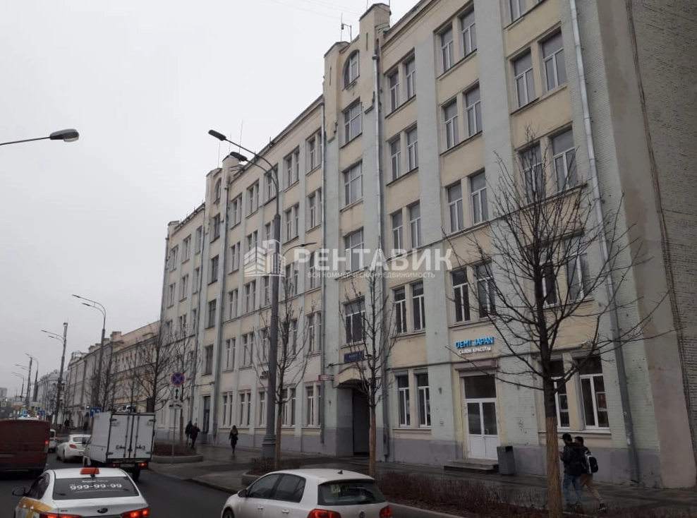 фасад дома, здание по адресу г Москва, ул Валовая, д 28