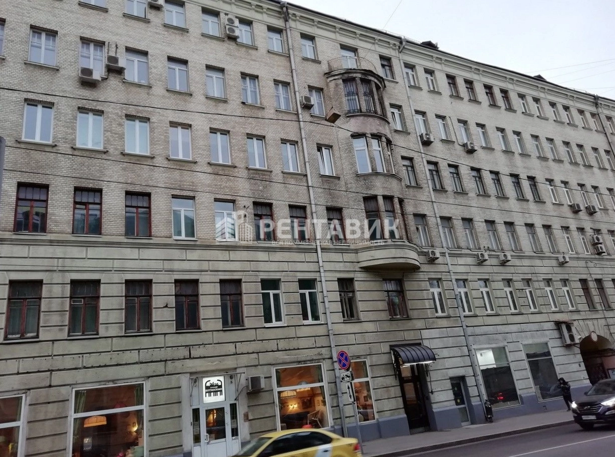 фасад дома, здание по адресу г Москва, ул Новая Басманная, д 31 стр 1