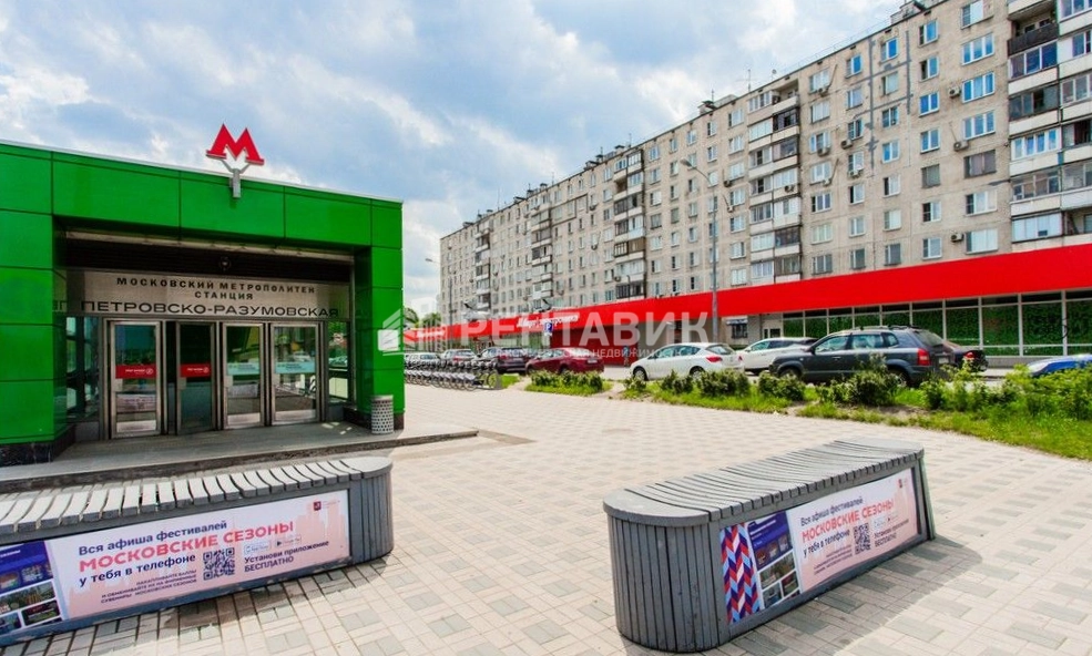 фасад дома, здание по адресу г Москва, Дмитровское шоссе, д 43 к 1