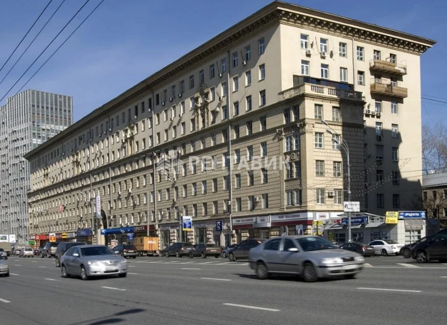 фасад дома, здание по адресу г Москва, Ленинский пр-кт, д 11